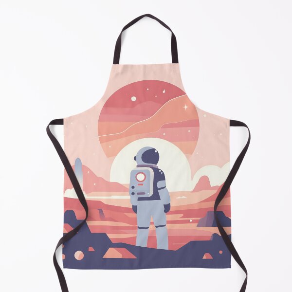 Item preview, Astronaut Solitude Lost in Mars Pastel 001 designed and sold by JohnnyVillas.
