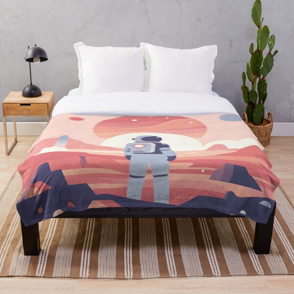 Item preview, Astronaut Solitude Lost in Mars Pastel 001 designed and sold by JohnnyVillas.