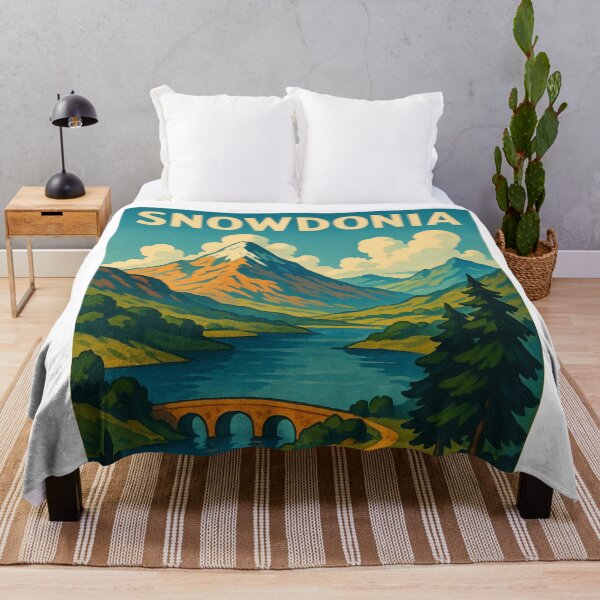 Item preview, Snowdonia Mountain and Lake – Scenic Eryri National Park, Wales designed and sold by Aryabek.