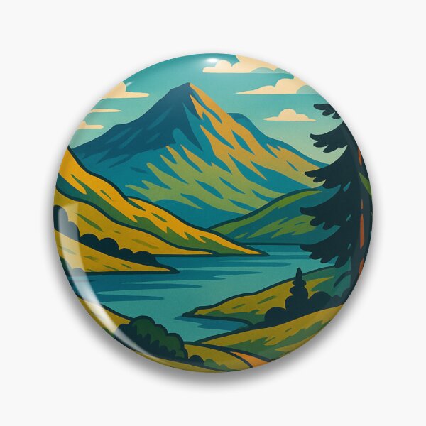 Item preview, Snowdonia Lake and Mountain Path – North Wales Wilderness designed and sold by Aryabek.