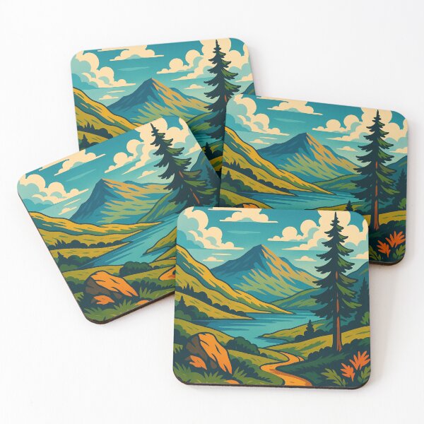 Item preview, Snowdonia Lake and Mountain Path – North Wales Wilderness designed and sold by Aryabek.
