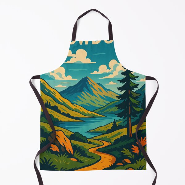 Item preview, Snowdonia Lake and Mountain Path – North Wales Wilderness designed and sold by Aryabek.