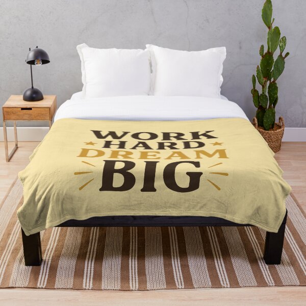 Item preview, Work Hard, Dream Big – Motivational Labor Day Design designed and sold by Emanova9.
