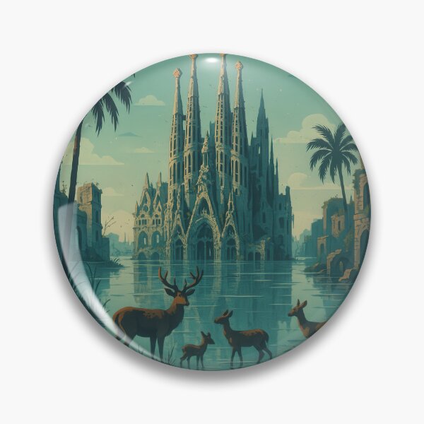 Item preview, Visit THE FLOODLAND - Barcelona - La Sagrada Familia designed and sold by Earth Celebration Designs.