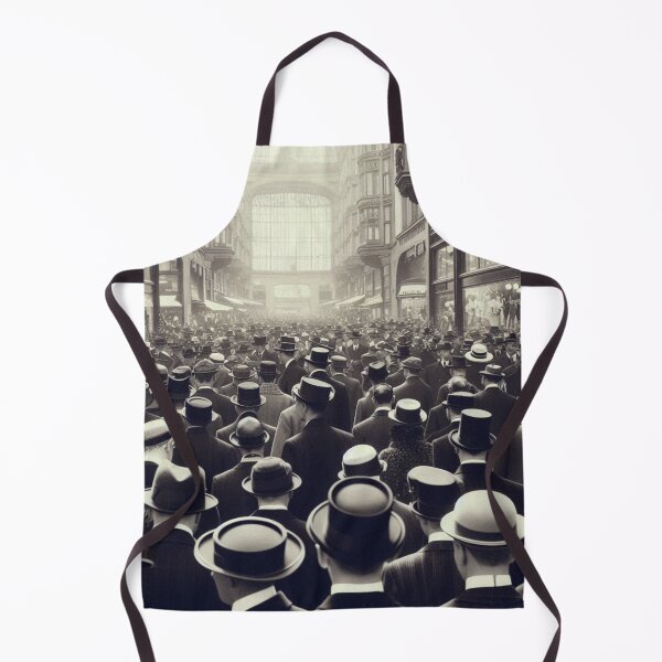Item preview, 1920s Berlin Germany AI Art – Vintage Black and White City Scene Design for Clothing, Accessories, and Urban Decor designed and sold by knalpot-design.