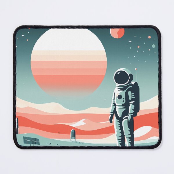 Item preview, Astronaut Solitude Lost in Mars Pastel 005 designed and sold by JohnnyVillas.