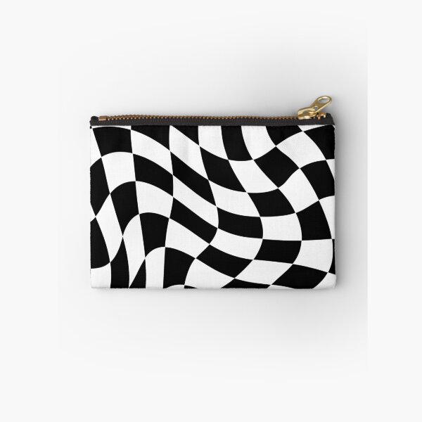 Item preview, Wavy Black and White Chessboard Design designed and sold by Chess64.