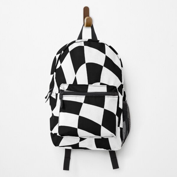 Item preview, Wavy Black and White Chessboard Design designed and sold by Chess64.