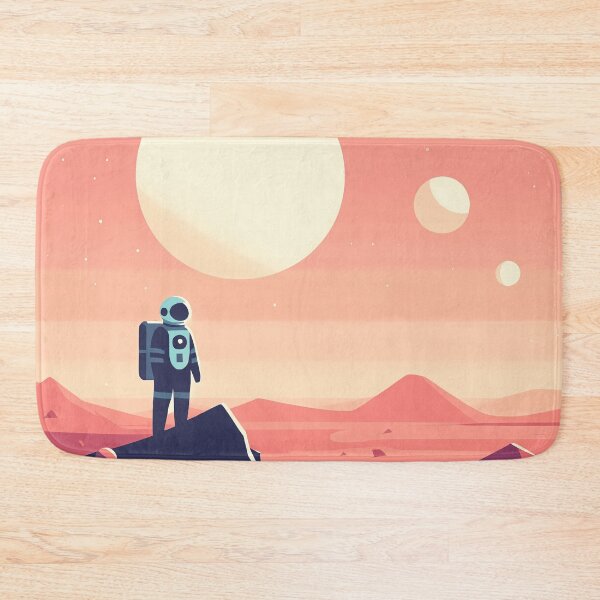 Item preview, Astronaut Solitude Lost in Mars Pastel 008 designed and sold by JohnnyVillas.
