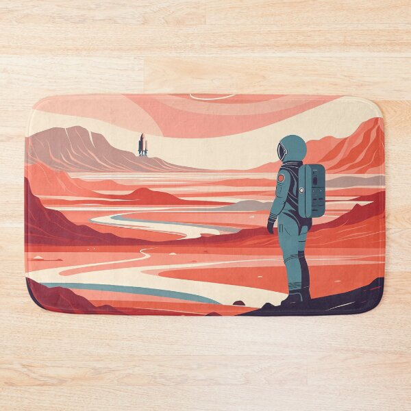 Item preview, Astronaut Solitude Lost in Mars Pastel 010 designed and sold by JohnnyVillas.
