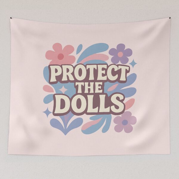 Item preview, Protect the Dolls Cutesy Flower Design for Empowerment designed and sold by allogy.