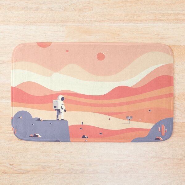 Item preview, Astronaut Solitude Lost in Mars Pastel 011 designed and sold by JohnnyVillas.