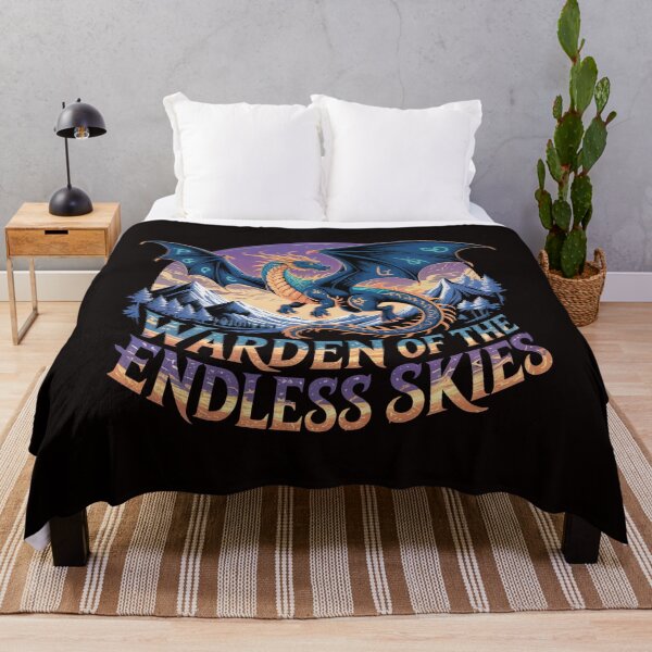 Item preview, Warden of the Endless Skies Mystical Runic Dragon Illustration designed and sold by Slavicsoul.