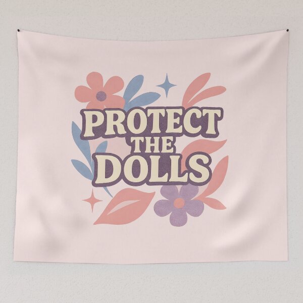 Item preview, Protect the Dolls Cutesy Flower Design Alternative for Empowerment designed and sold by allogy.