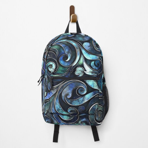 Item preview, New Zealand Māori Paua Pattern Koru Design 392 designed and sold by GrinGalore.