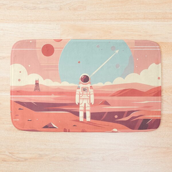 Item preview, Astronaut Solitude Lost in Mars Pastel 015 designed and sold by JohnnyVillas.