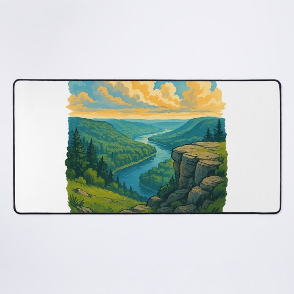 Item preview, Wyalusing Bluff View – Wisconsin River Meets the Mississippi designed and sold by Aryabek.