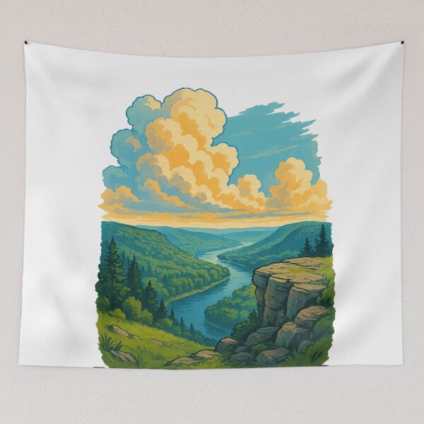 Item preview, Wyalusing Bluff View – Wisconsin River Meets the Mississippi designed and sold by Aryabek.