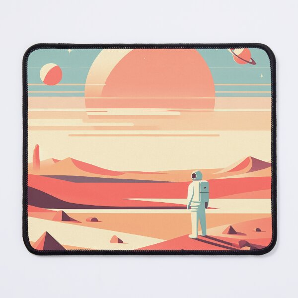 Item preview, Astronaut Solitude Lost in Mars Pastel 016 designed and sold by JohnnyVillas.