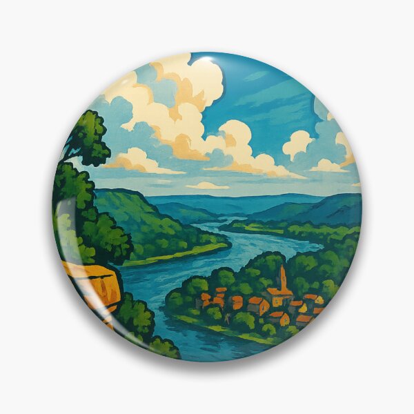 Item preview, Wyalusing River Vista – Wisconsin’s Overlook of Natural Wonder designed and sold by Aryabek.