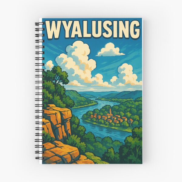 Item preview, Wyalusing River Vista – Wisconsin’s Overlook of Natural Wonder designed and sold by Aryabek.