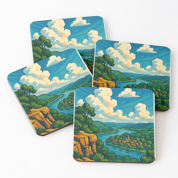 Item preview, Wyalusing River Vista – Wisconsin’s Overlook of Natural Wonder designed and sold by Aryabek.