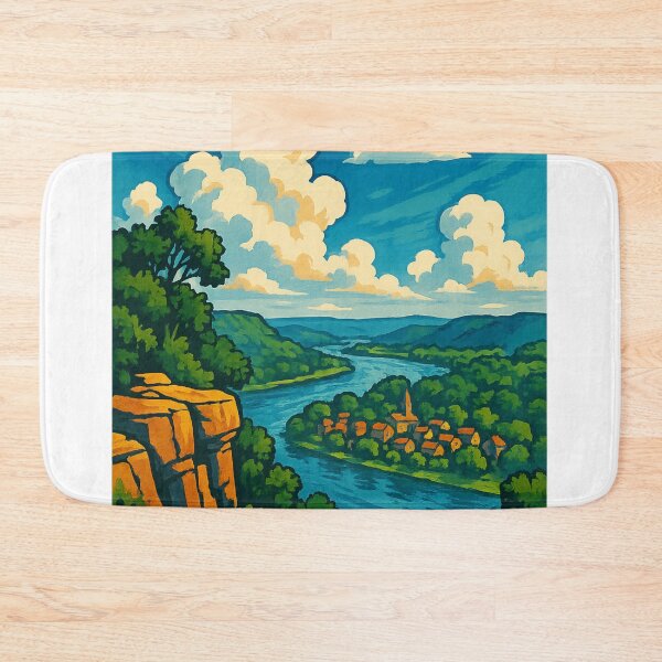 Item preview, Wyalusing River Vista – Wisconsin’s Overlook of Natural Wonder designed and sold by Aryabek.