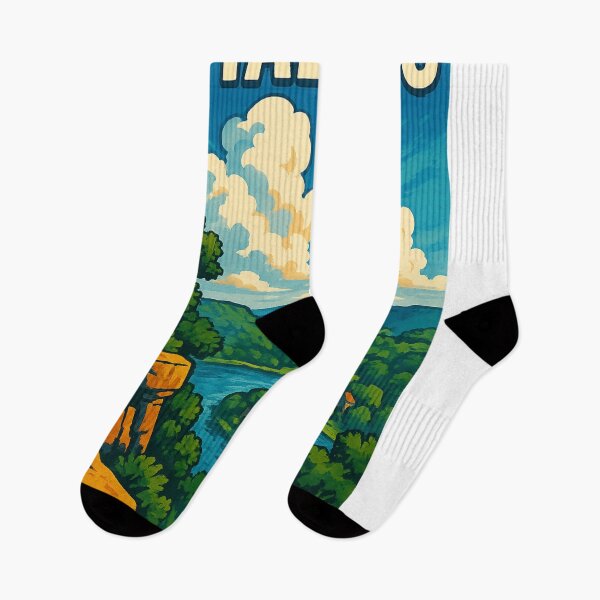 Item preview, Wyalusing River Vista – Wisconsin’s Overlook of Natural Wonder designed and sold by Aryabek.