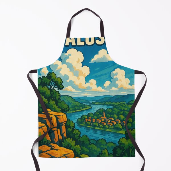 Item preview, Wyalusing River Vista – Wisconsin’s Overlook of Natural Wonder designed and sold by Aryabek.