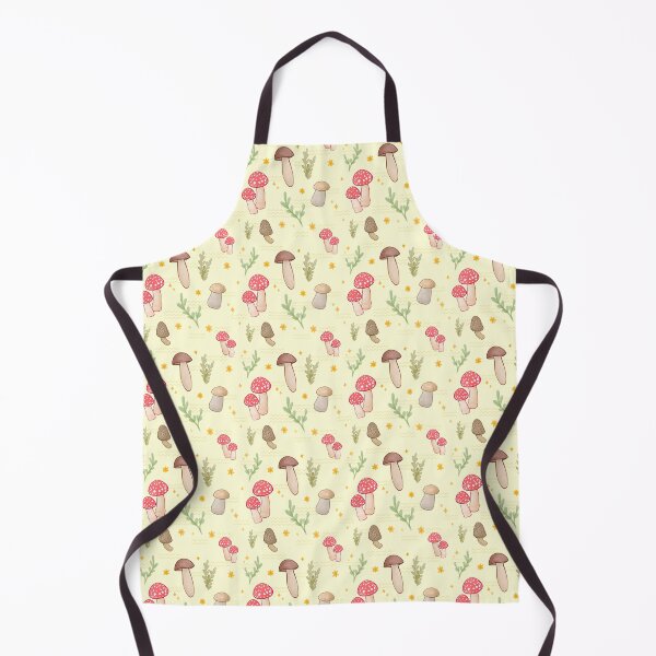 Item preview, Seamless Mushrooms Forest Cottagecore designed and sold by KassiopeDesign.