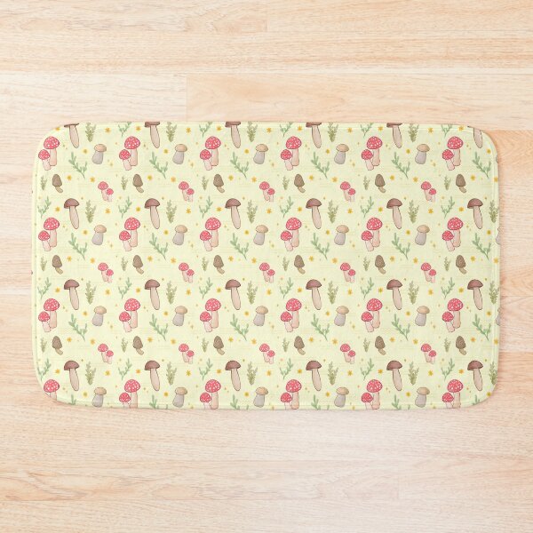 Item preview, Seamless Mushrooms Forest Cottagecore designed and sold by KassiopeDesign.