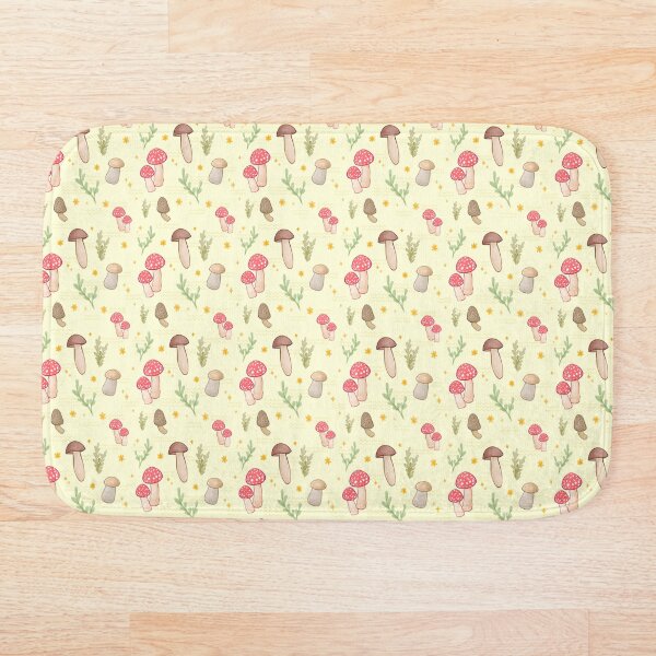 Item preview, Seamless Mushrooms Forest Cottagecore designed and sold by KassiopeDesign.