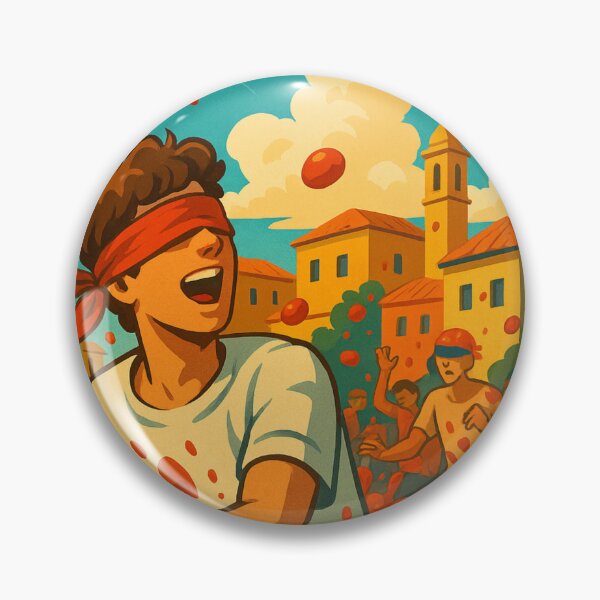 Item preview, La Tomatina Festival – Buñol’s Famous Tomato Battle in Spain designed and sold by Aryabek.