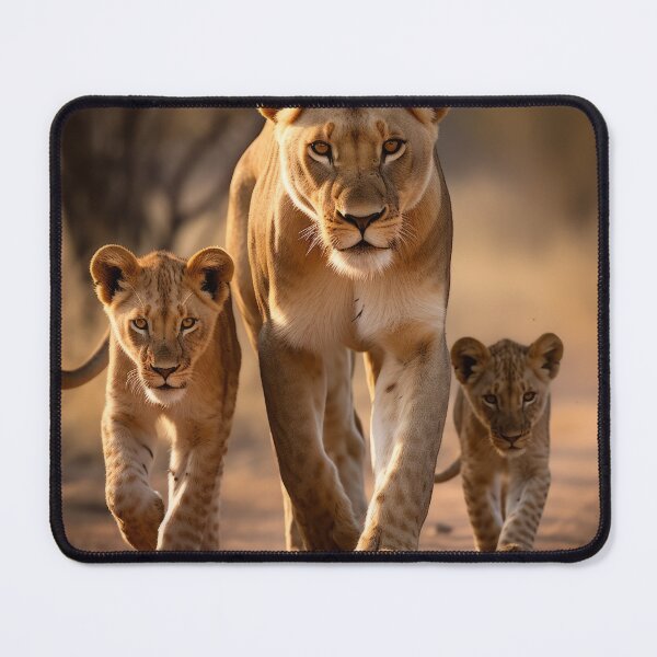 Item preview, Lioness and her cubs designed and sold by KostasCreations.