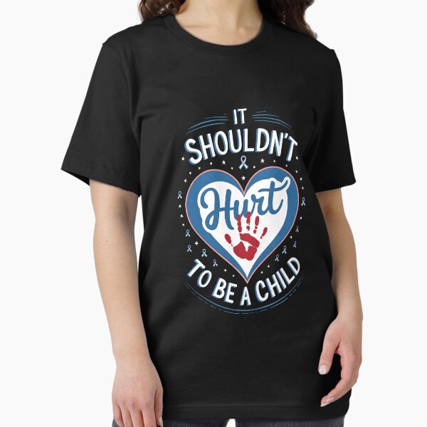 Item preview, It Shouldn't Hurt ToBe a Child Heart Child Abuse Awareness designed and sold by MAKOPOKOShop.
