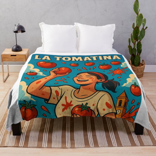 Item preview, La Tomatina Joy – Spanish Festival of Tomatoes in Buñol designed and sold by Aryabek.