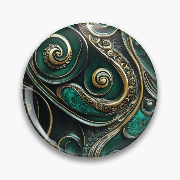 Item preview, New Zealand Māori Paua Pattern Koru Design 393 designed and sold by GrinGalore.