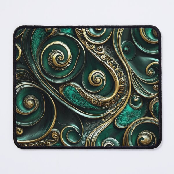 Item preview, New Zealand Māori Paua Pattern Koru Design 393 designed and sold by GrinGalore.