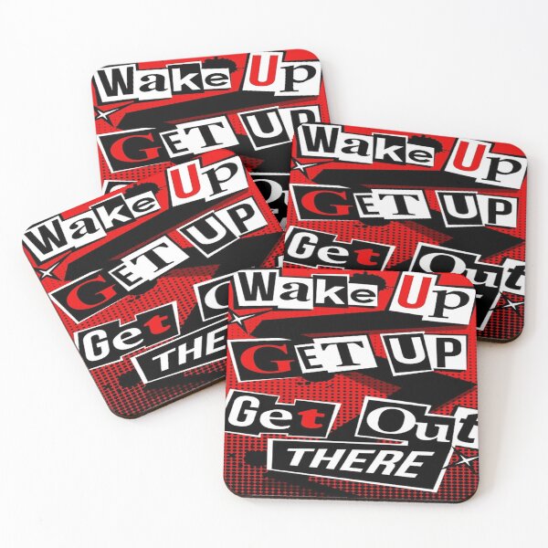 Item preview, H7309 Wake Up Get Up Get Out There designed and sold by Jacobsoh.
