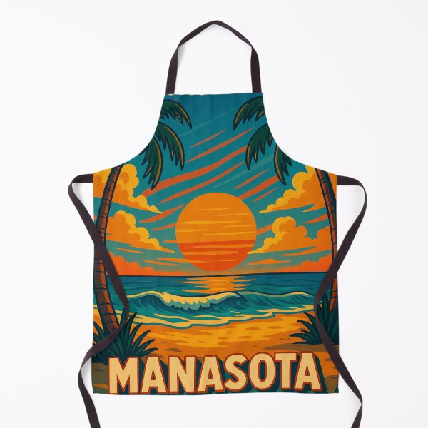 Item preview, Manasota Beach Sunset – Tranquil Gulf Coast Florida Escape designed and sold by Aryabek.