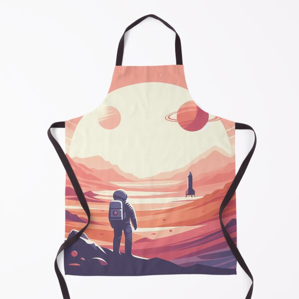 Item preview, Astronaut Solitude Lost in Mars Pastel 023 designed and sold by JohnnyVillas.