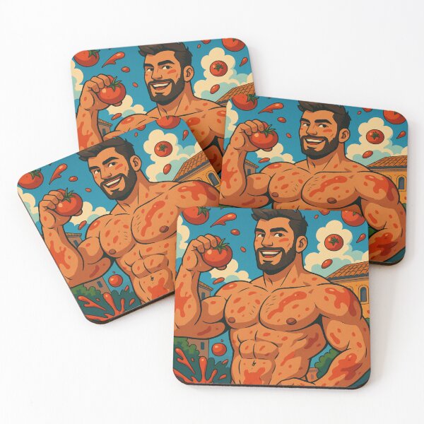 Item preview,  La Tomatina Fun – Buñol’s Gay Spanish Tomato Festival designed and sold by Aryabek.