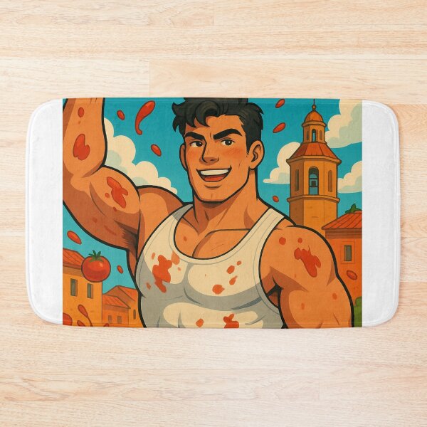Item preview, La Tomatina Hero – Festival Gay del Tomate de Buñol España designed and sold by Aryabek.