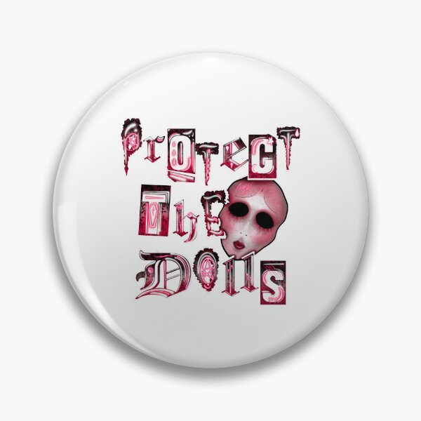 Item preview, "Protect The Dolls" - Gothic Print (White Background) designed and sold by WigsByViv.