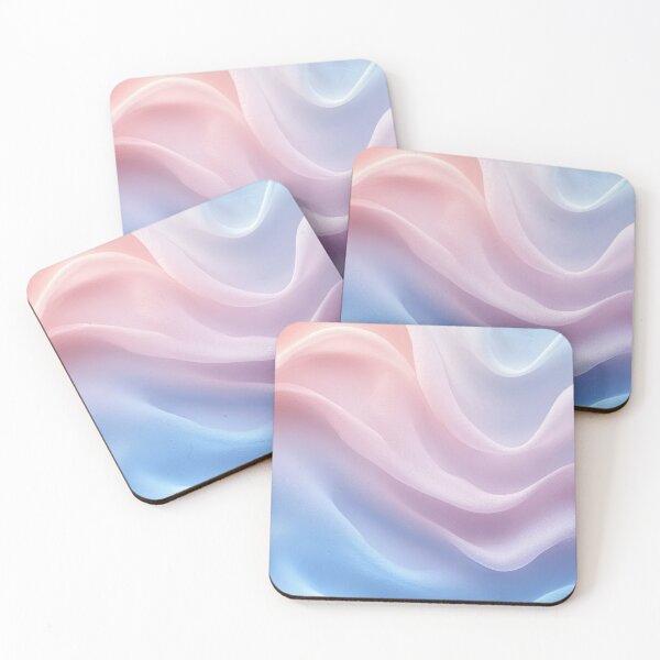 Item preview, Pink and Blue Pastel Abstract 3 designed and sold by SparroCreative.