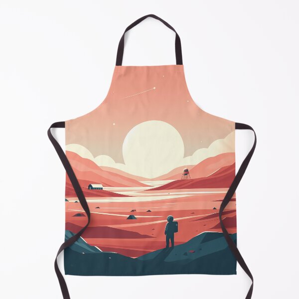 Item preview, Astronaut Solitude Lost in Mars Pastel 025 designed and sold by JohnnyVillas.
