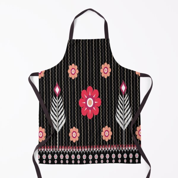 Item preview, Elegant Pink Floral Pattern on Black Background designed and sold by LOVE ART DESIGNS .