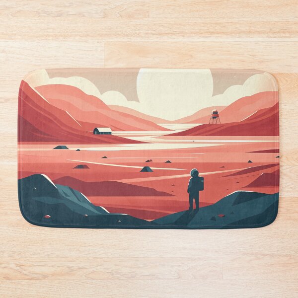 Item preview, Astronaut Solitude Lost in Mars Pastel 025 designed and sold by JohnnyVillas.