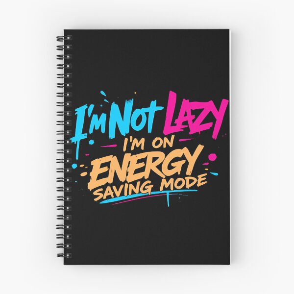 Item preview, No soy perezoso. Estoy en modo energía. designed and sold by Coloradodrawings.