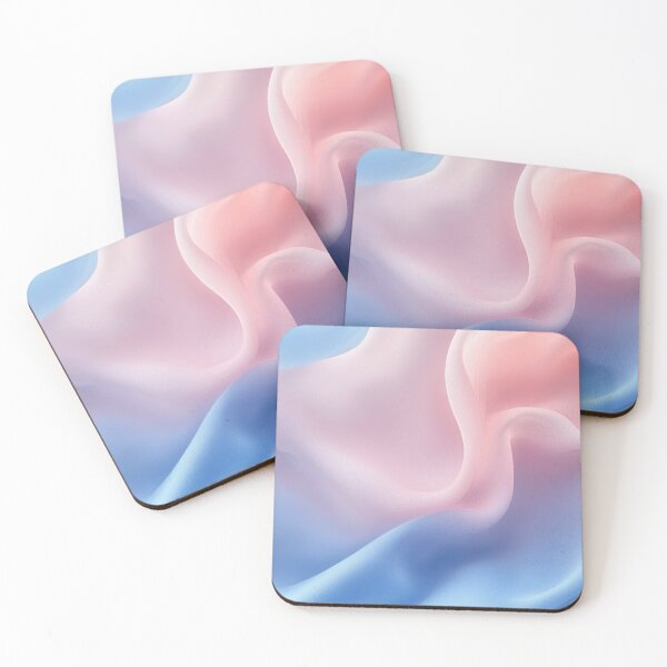 Item preview, Pink and Blue Pastel Abstract 4 designed and sold by SparroCreative.